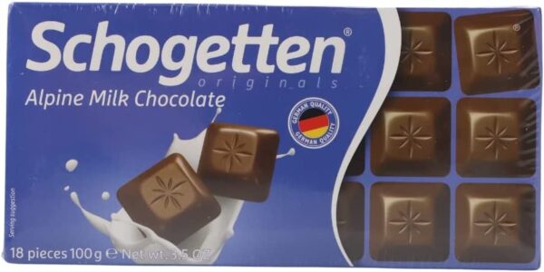 Schogetten Alpine Milk Chocolate, 3x100gms