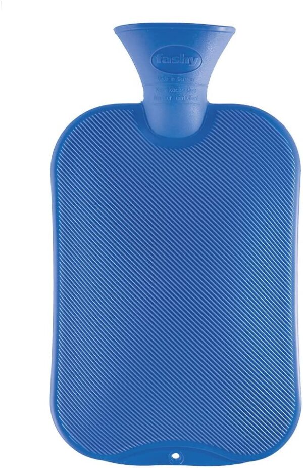 Fashy Hot Water Bottle Classic Assorted Colors - Made in Germany