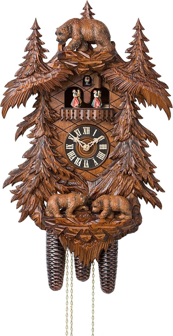 Cuckoo Clock Bears in the Forest