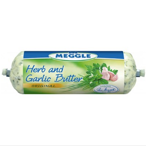 Meggle Original Bavarian Alpine Herb and Garlic Butter 4.4 oz. -2 pack